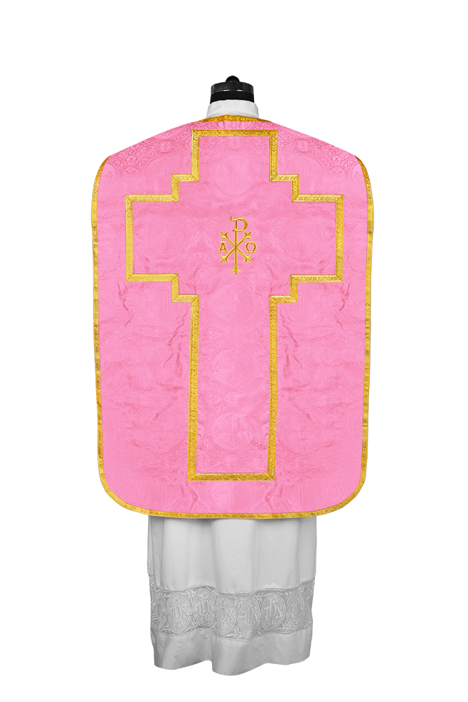 Roman Chasuble with adorned motif