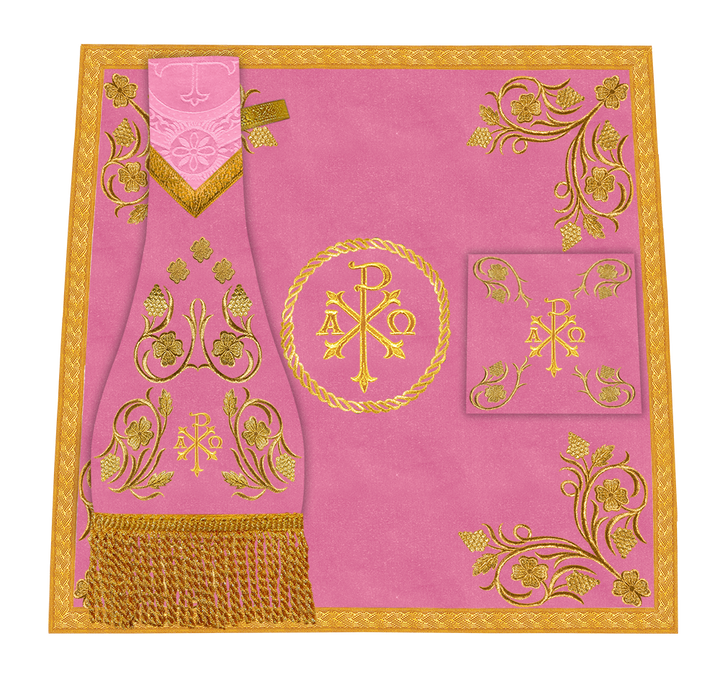 Gothic Chasuble with Grapes Embroidery