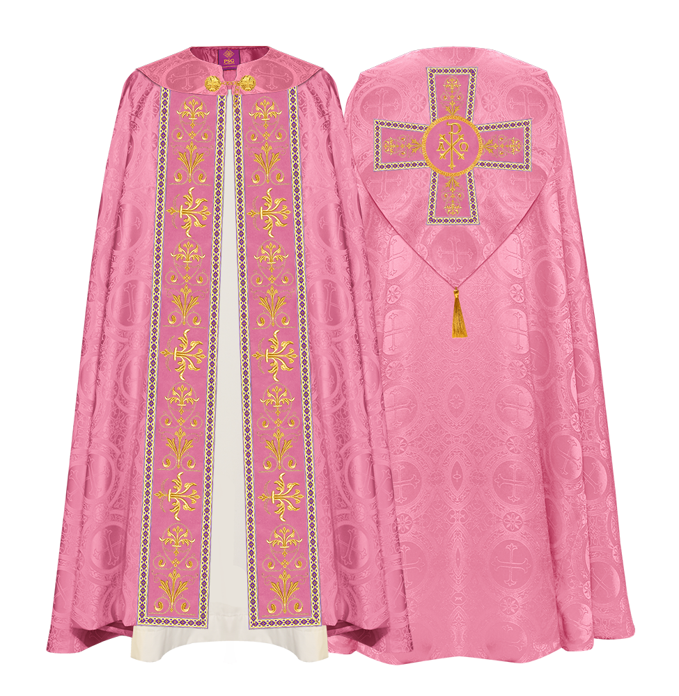 Gothic Cope Vestments With Colour Trims