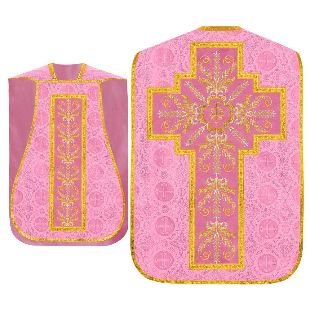 Roman Chasuble with liturgical motifs