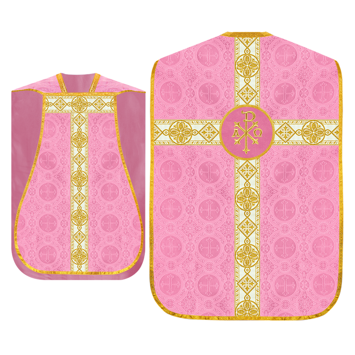 Fiddleback Vestment adorned with lace