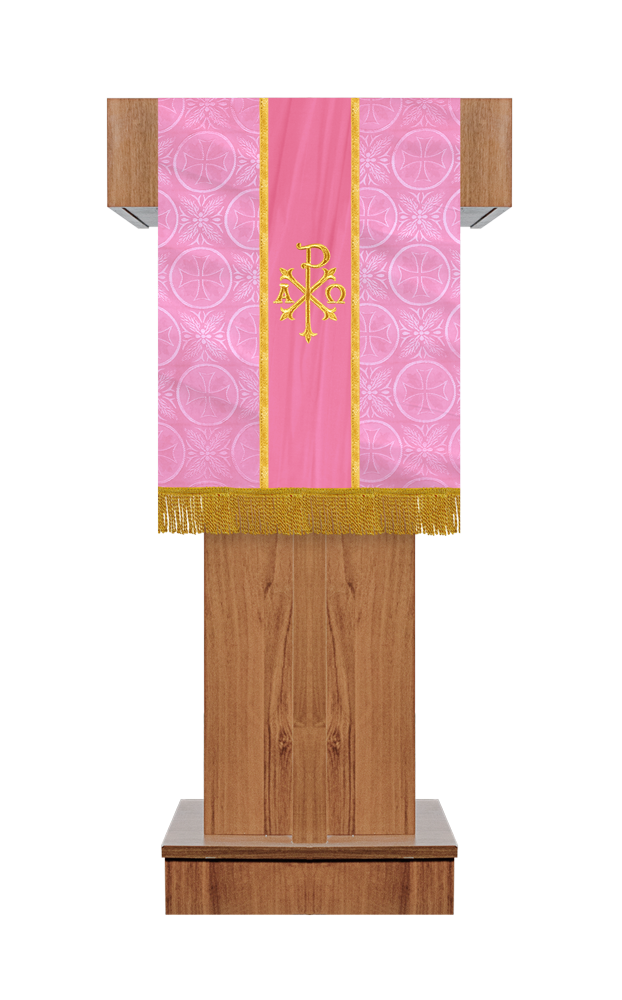 Traditional Pulpit cloth with Embroidered motif