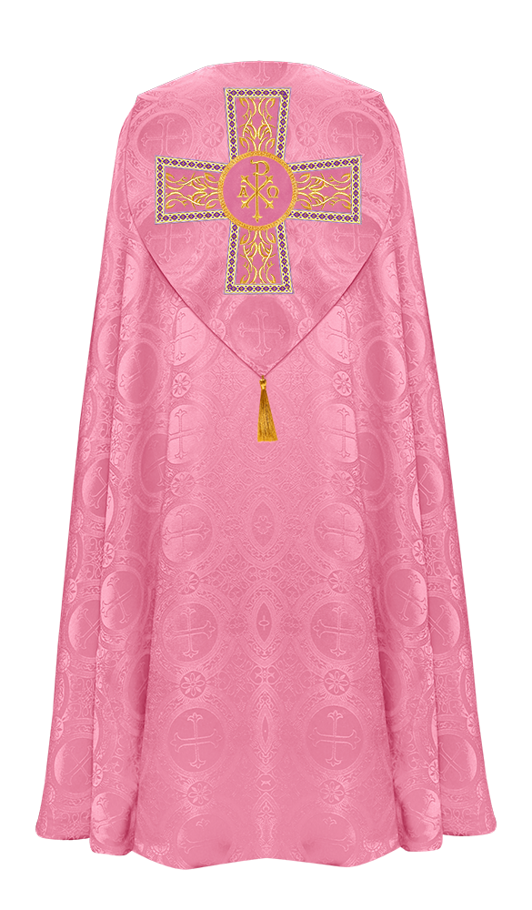 Gothic Cope Vestments With Liturgical Embroidery and Trims