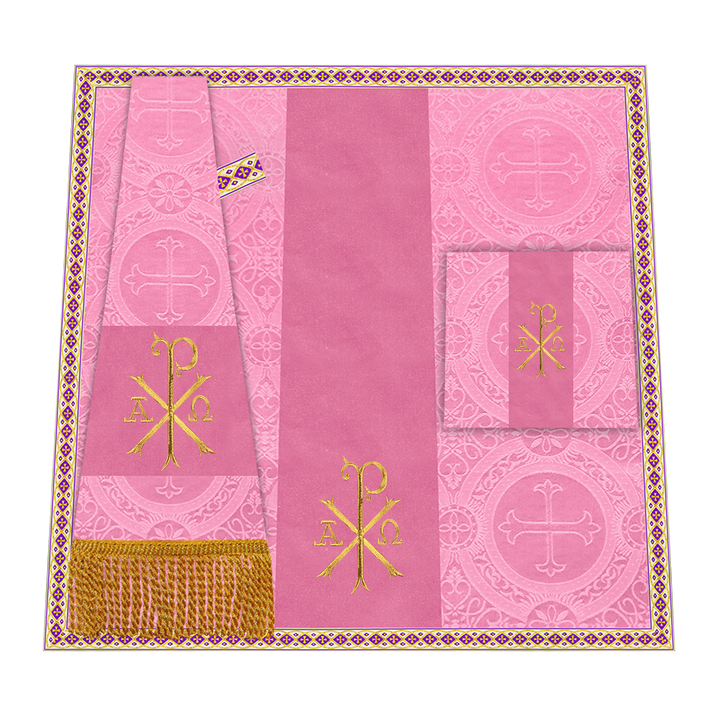 Conjunto de misa de altar con motivo 