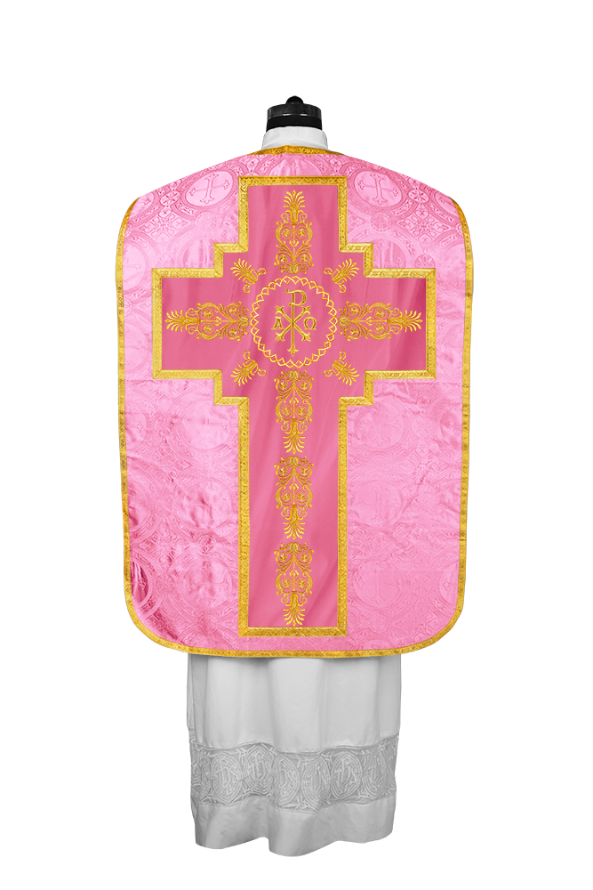 FIDDLEBACK WITH EMBROIDERED ORPHERY