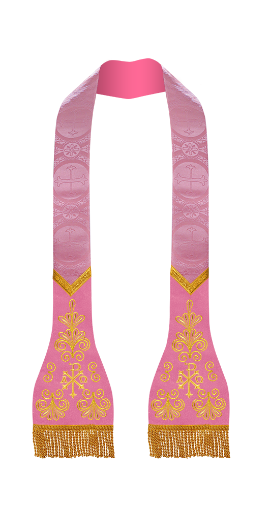 Roman Stole with Liturgical motif