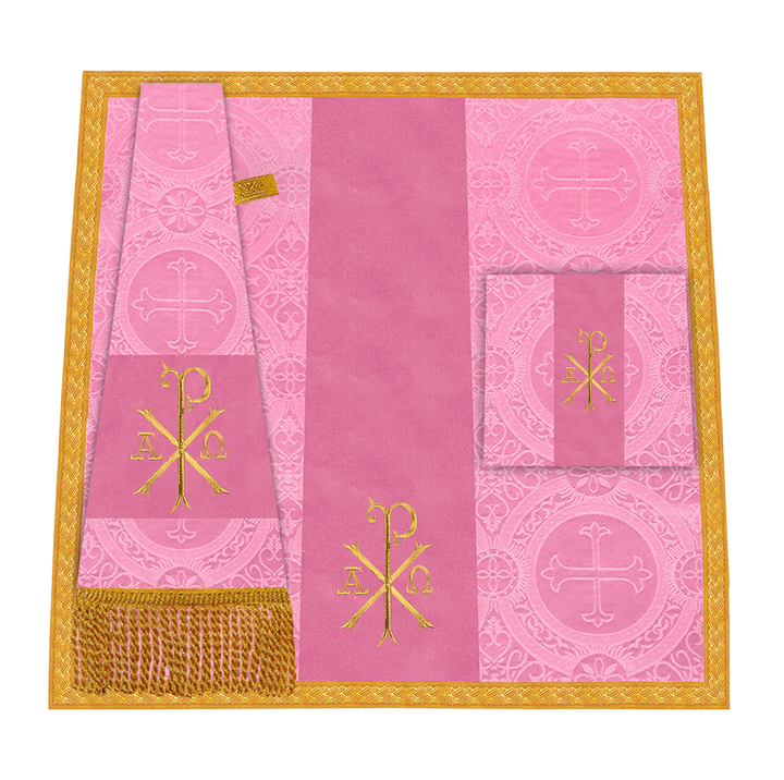 Liturgical Altar Mass Set with adorned motif