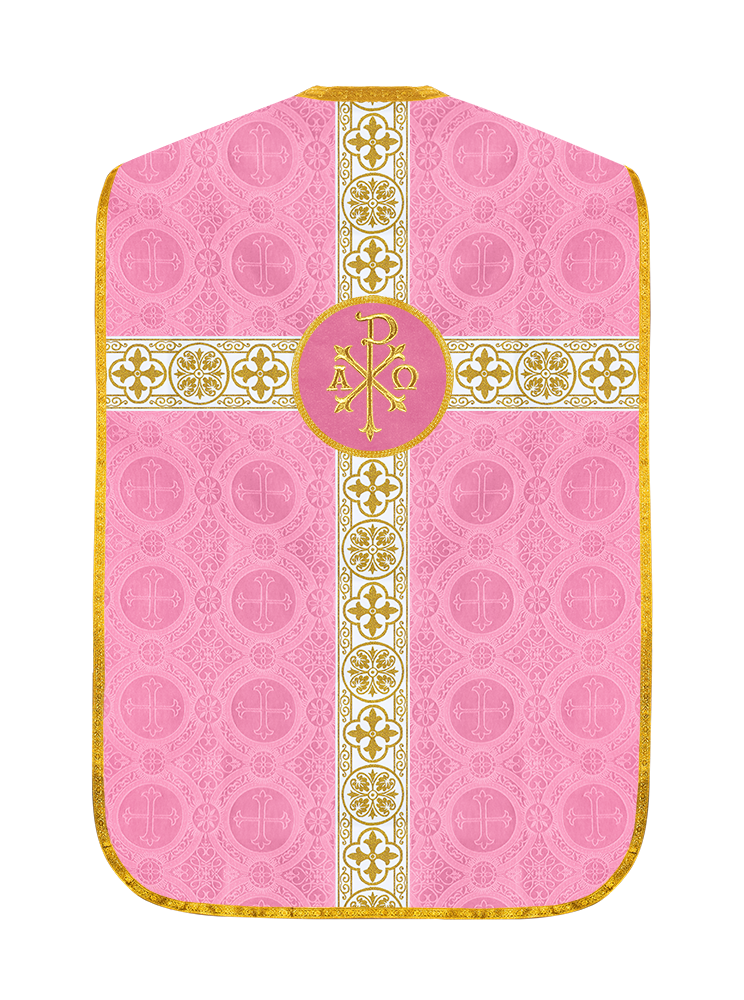 Roman Catholic Chasuble with Spiritual Motif