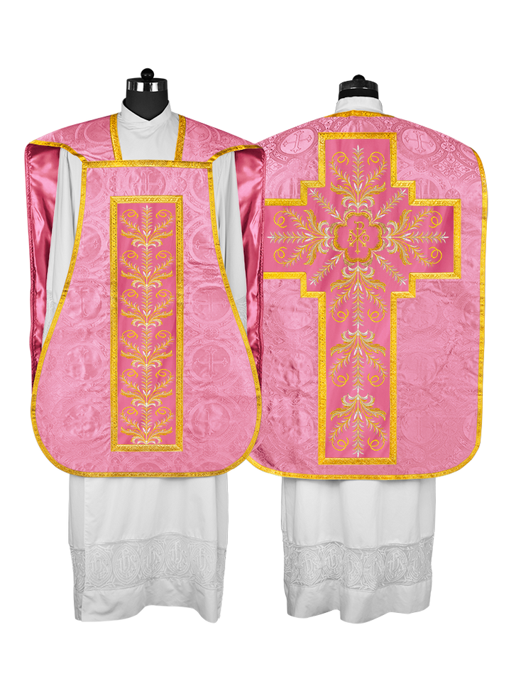 Roman Chasuble with liturgical motifs