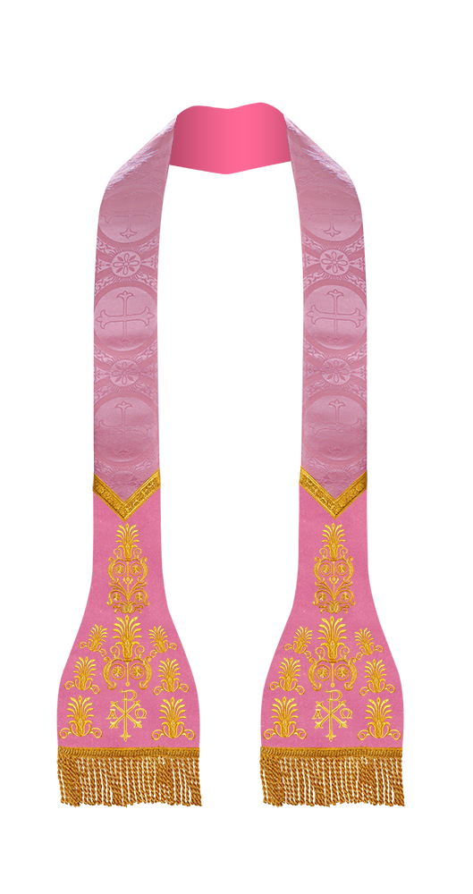 Roman Stole with embroidered motif