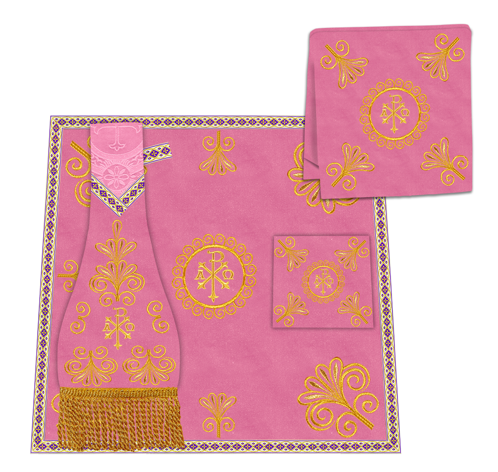 Spiritual Borromean Chasuble With Y Type Orphrey and Trims