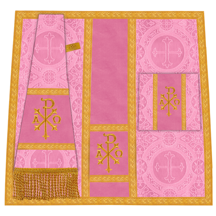 Roman chasuble with Motif and Trims