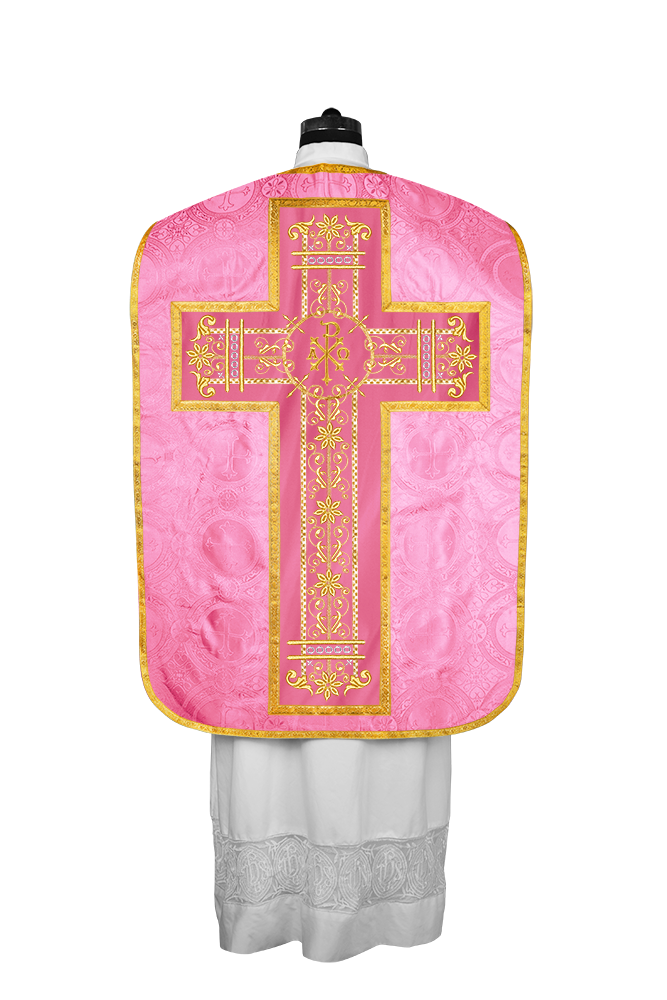 Vestimentas católicas con espalda de violín 