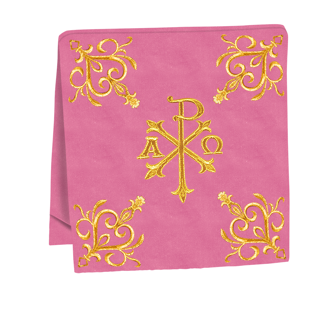 Borromean Chasuble Vestment Adorned With Colour Braids and Trims