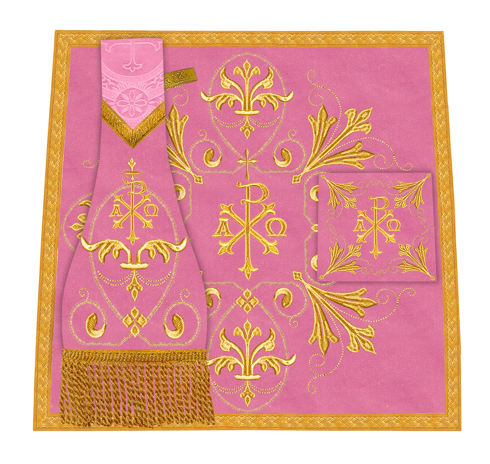 Gothic Chasuble with Ornate Lace