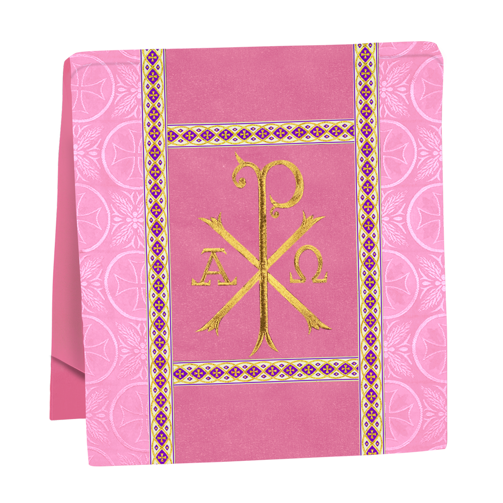 Altar Mass Set with Detailed Motif Embroidery