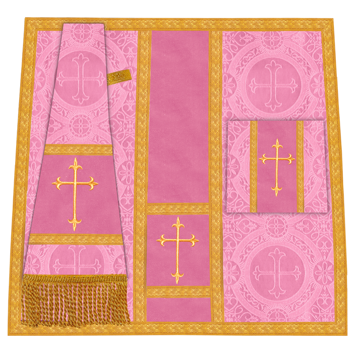 Roman chasuble with Motif and Trims