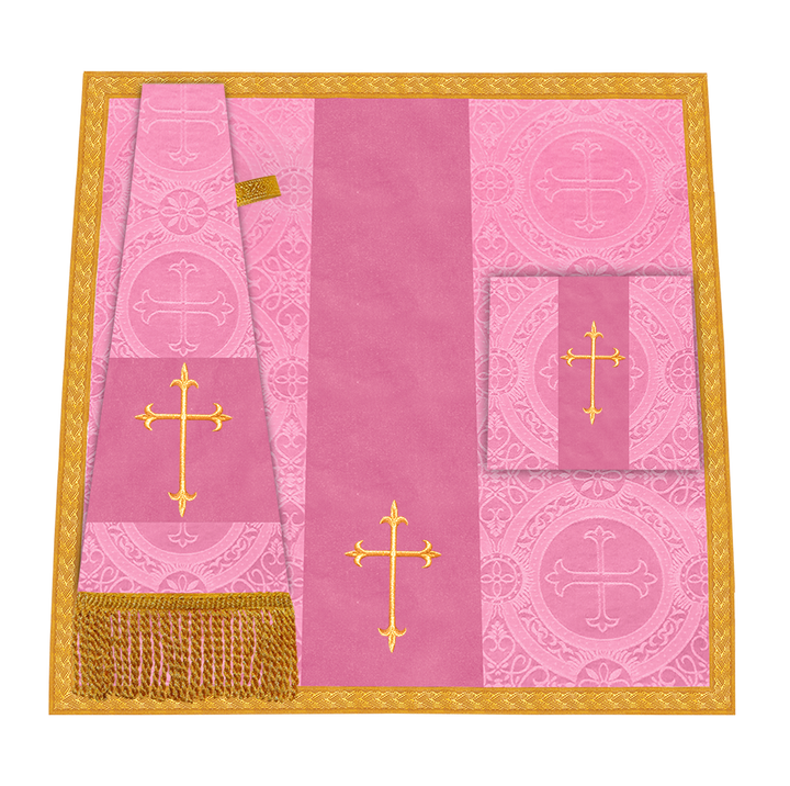 Gothic Highline Mass set Vestments with Orphrey