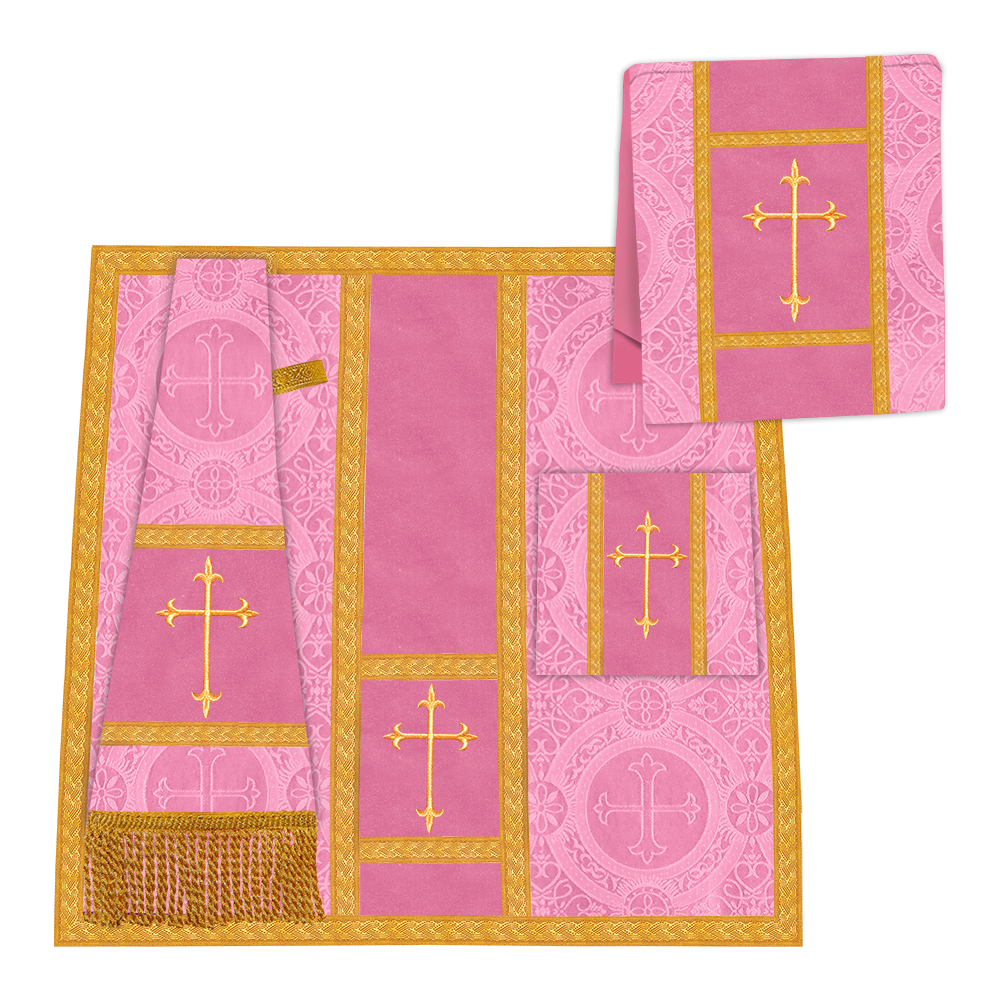 Gothic Chasuble Vestment with Lace