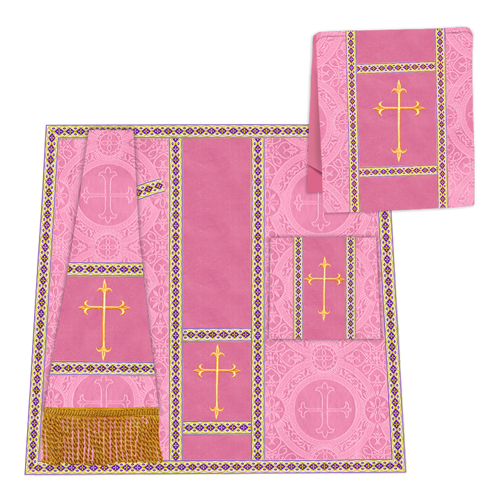 Gothic Chasuble with Spiritual Motif and Trims