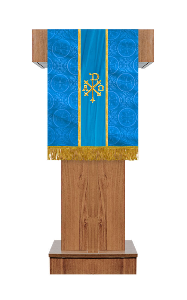 Traditional Pulpit cloth with Embroidered motif