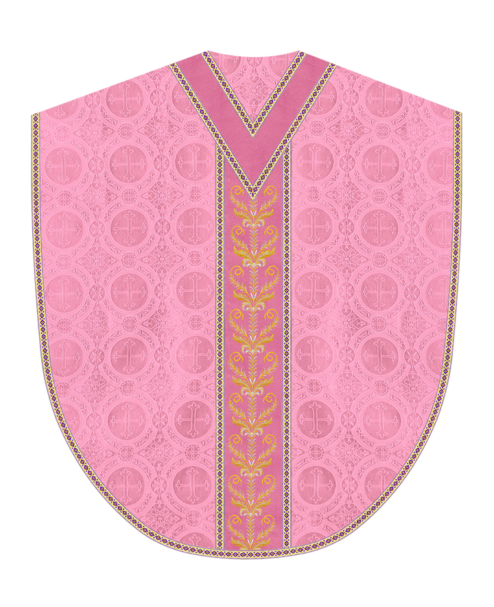 Borromean Chasuble Vestment With Liturgical Trims