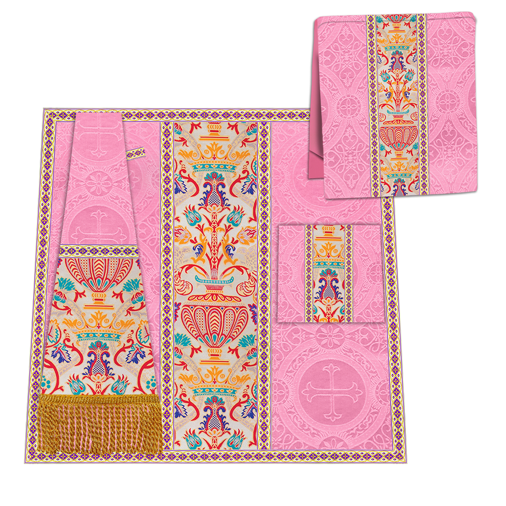 Coronation Tapestry Chasuble Braided with Trims