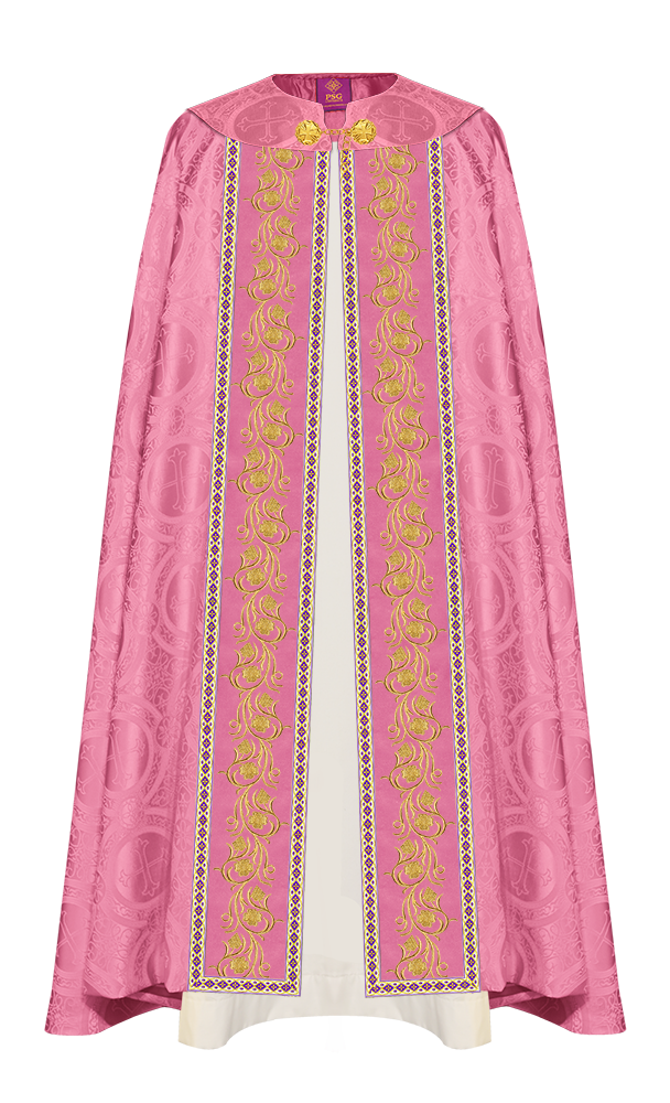 Gothic Cope Enhanced With Grapes Embroidery