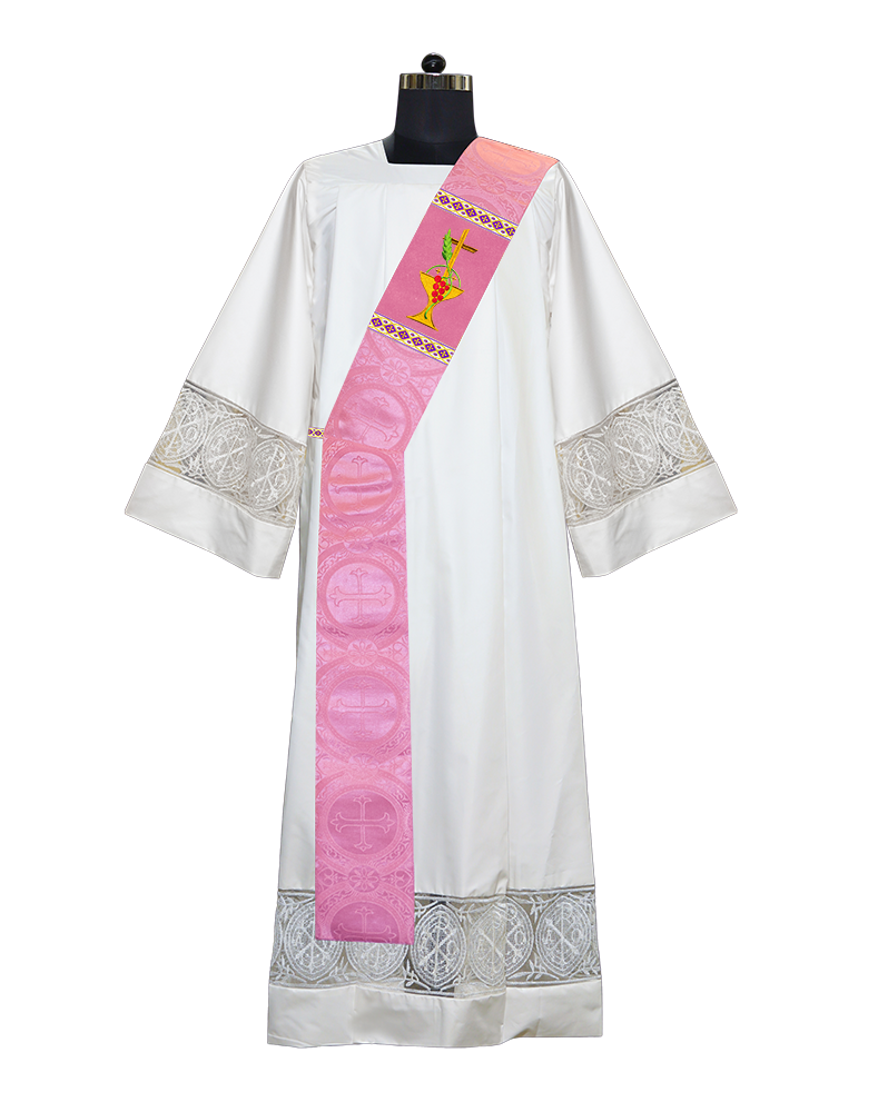 Deacon Stole with Communion Motif