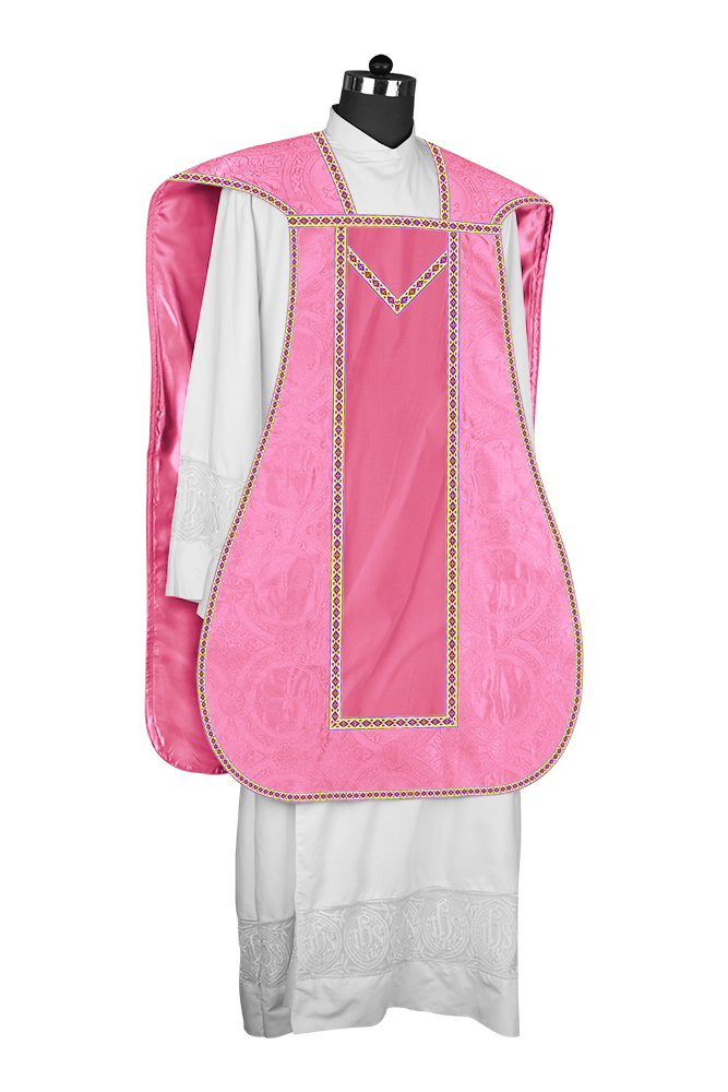 Roman chasuble with Motif and Trims