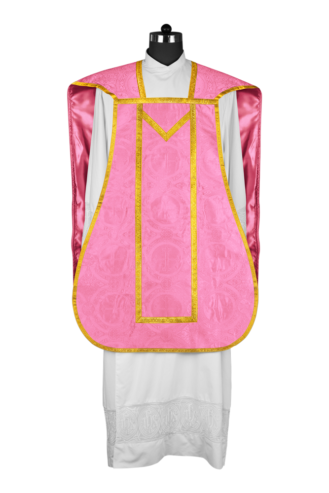 Roman Chasuble with adorned motif