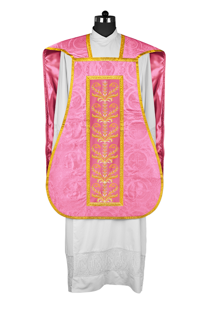 Roman Chasuble with liturgical motifs