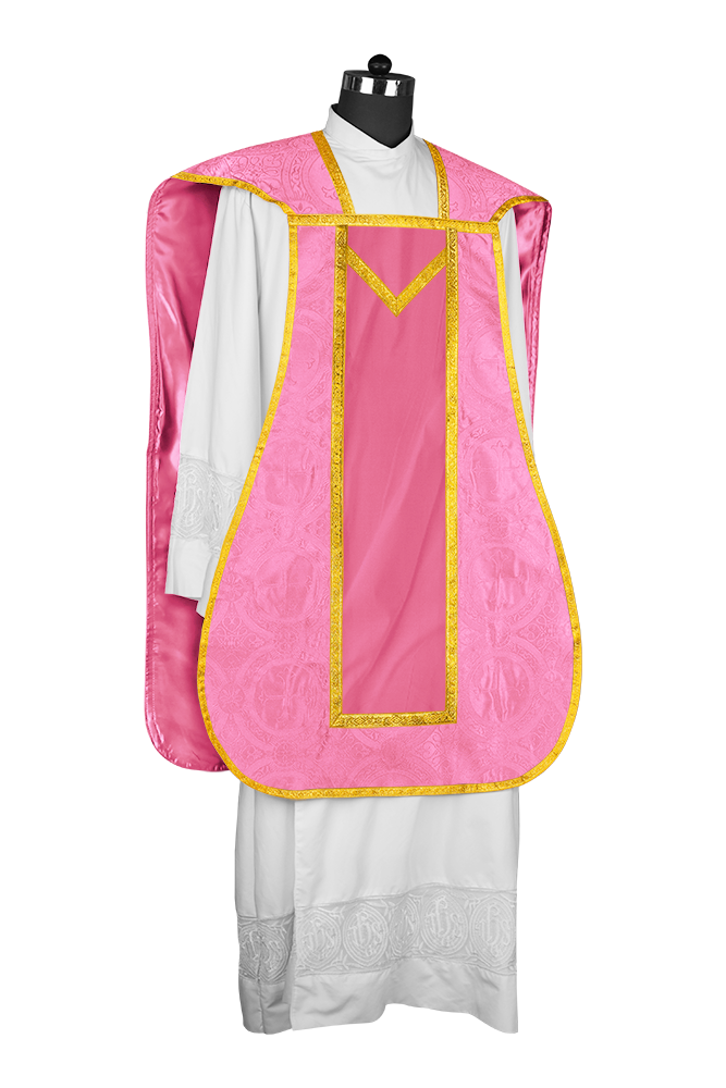 Fiddleback with spiritual motif