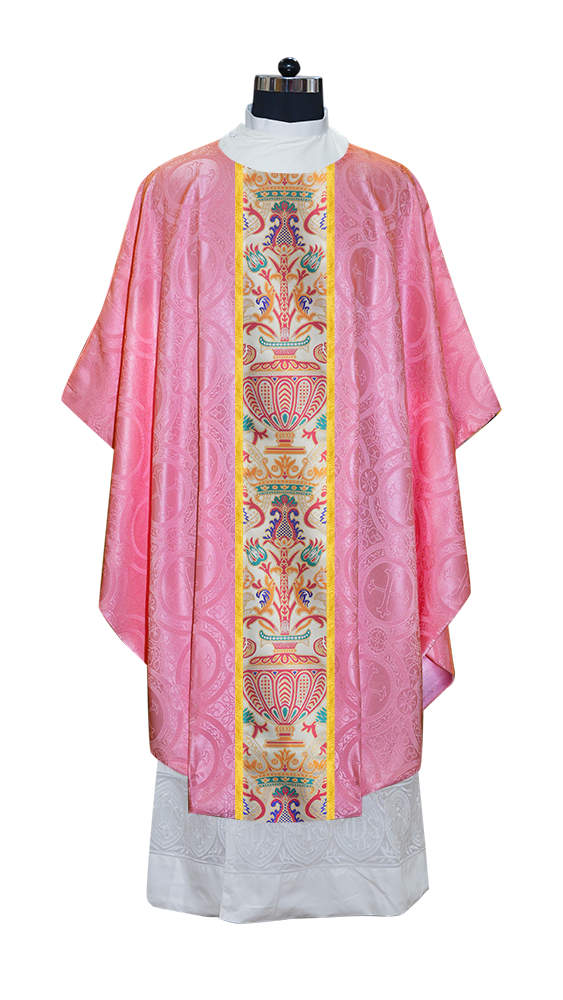 Coronation Tapestry Chasuble Braided with Trims