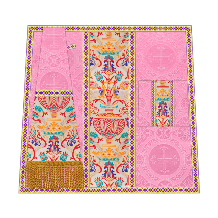 Tapestry Chasuble with Detailed Braids and Trims