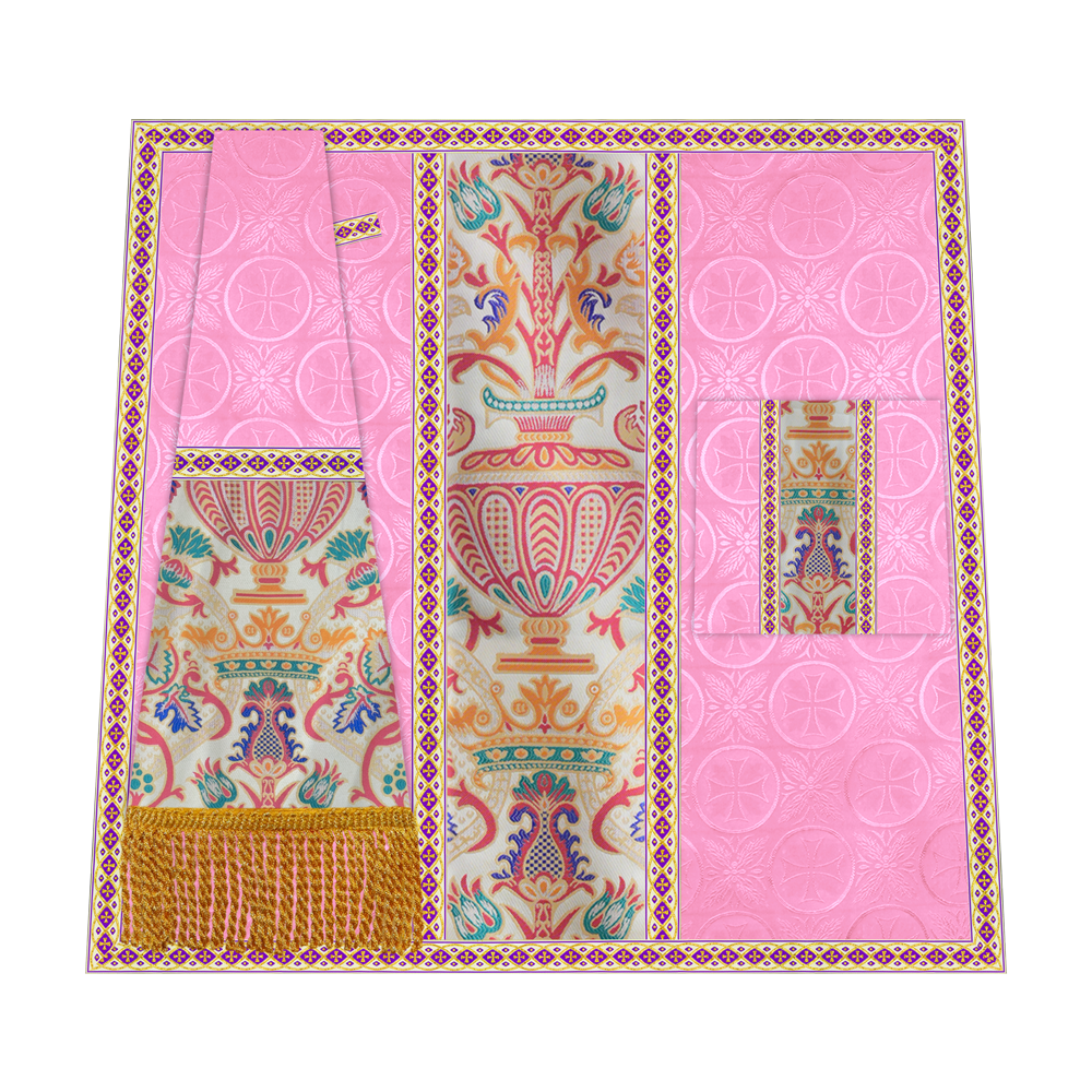 Liturgical Tapestry Mass Set with Ornate trims