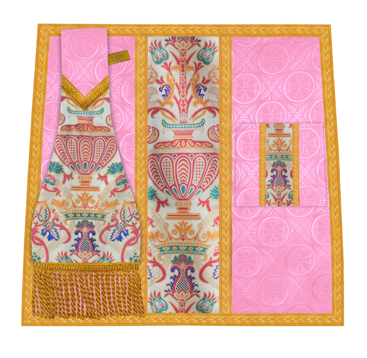 Handcrafted Tapestry Mass Set with Braided trims