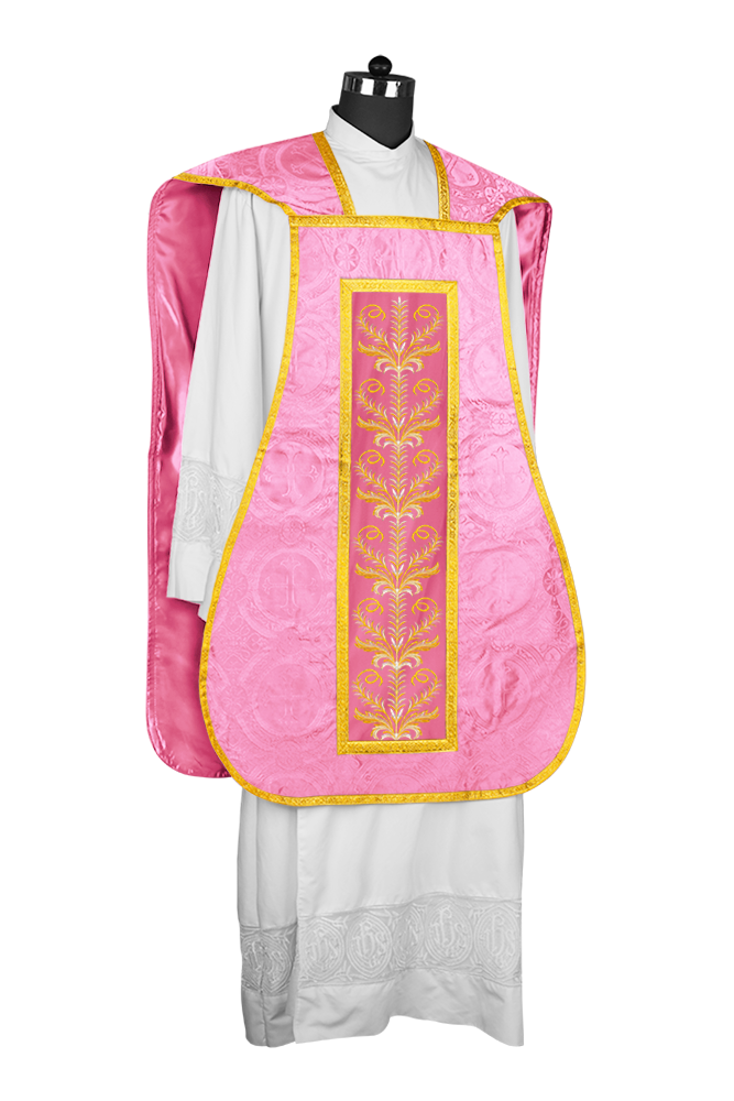 Roman Chasuble with liturgical motifs