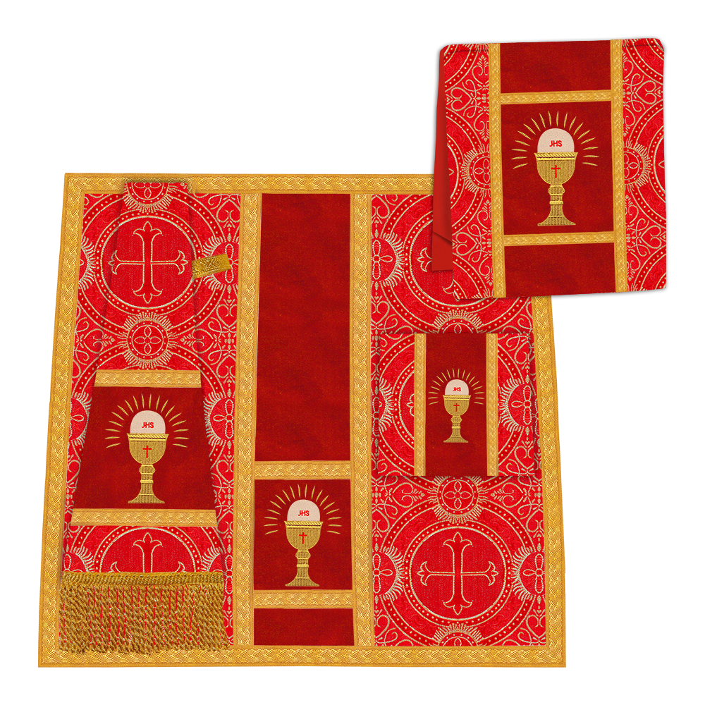 Gothic Chasuble with Motif and Trims