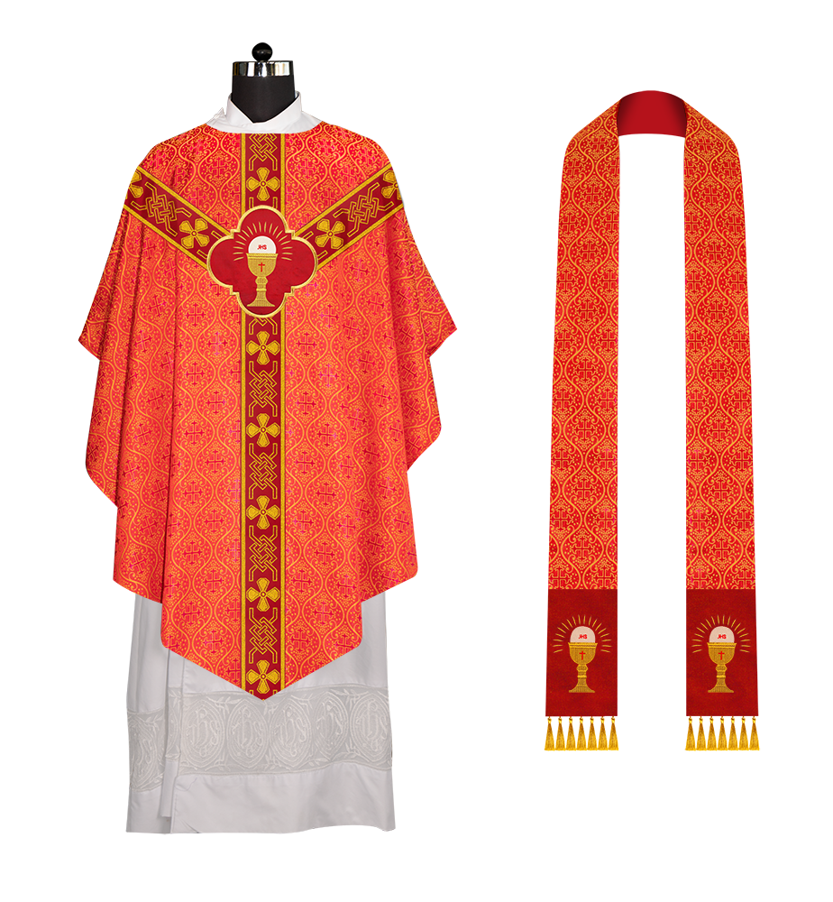 Exquisite Pugin chasuble with Orphrey