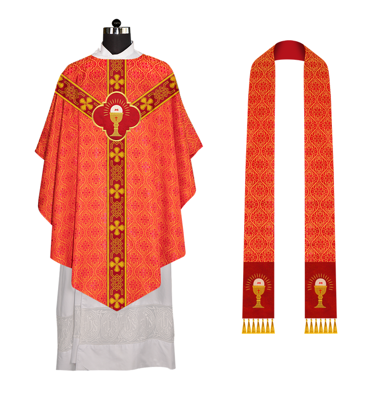 Exquisite Pugin chasuble with Orphrey