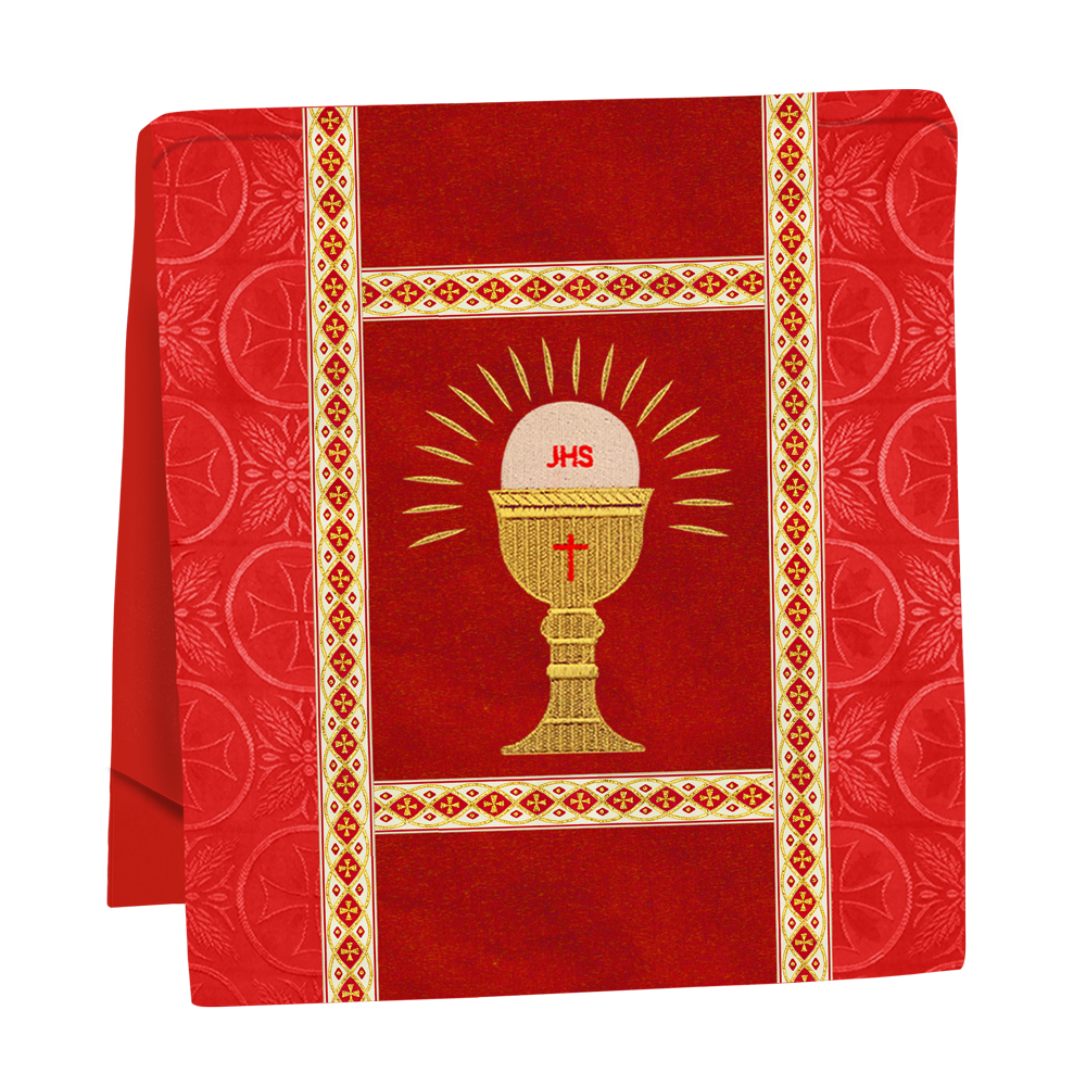 Altar Mass Set with Detailed Motif Embroidery