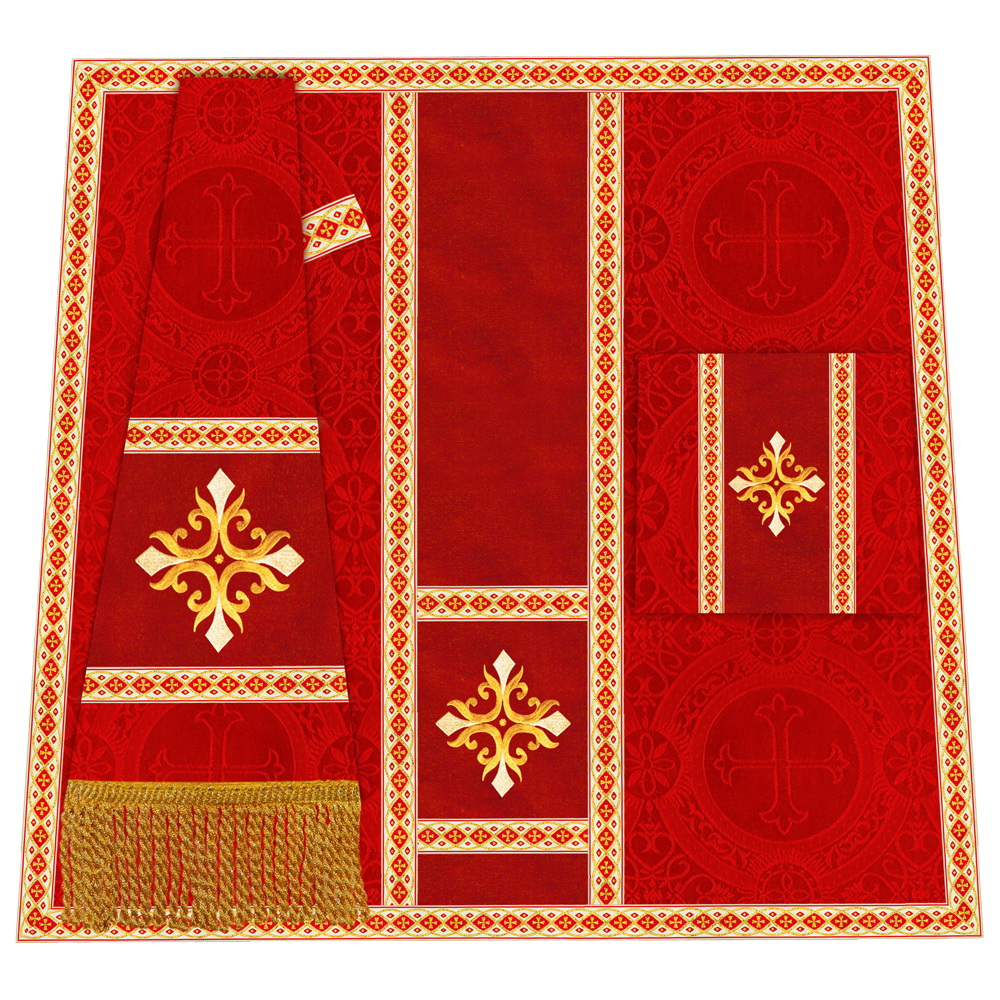 Liturgical Mass set with Cross