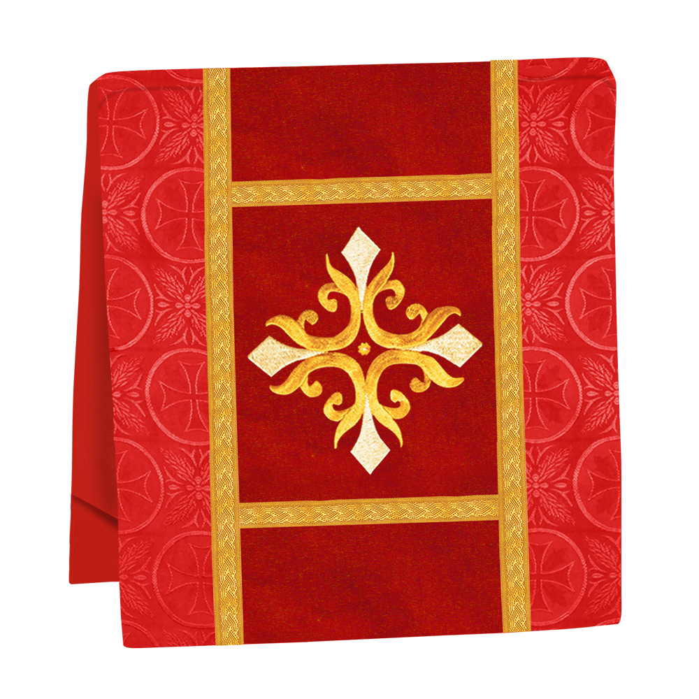 Handcrafted Altar Mass Set with Embroidered Motif