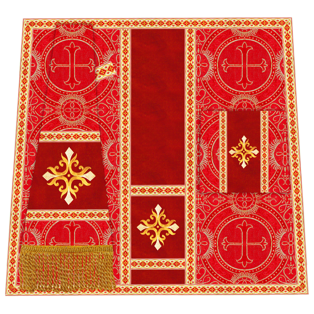 Liturgical Mass set with Cross