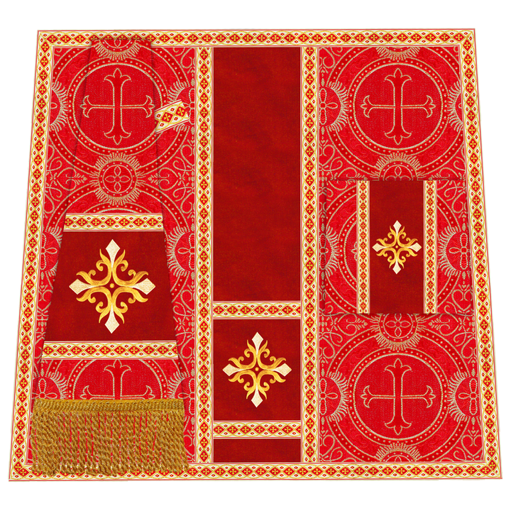 Liturgical Mass set with Cross