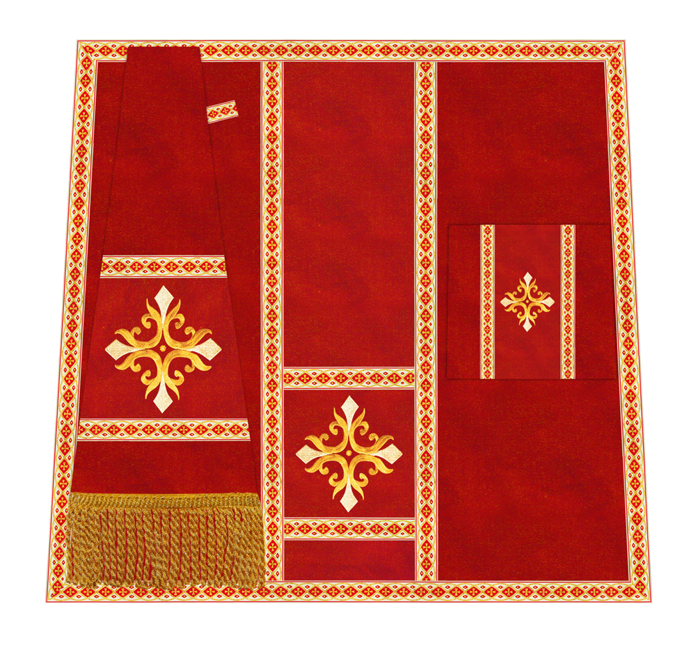 Liturgical Mass set with Cross