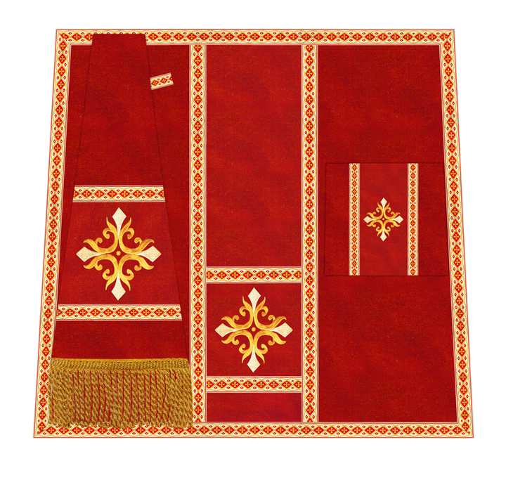 Liturgical Mass set with Cross