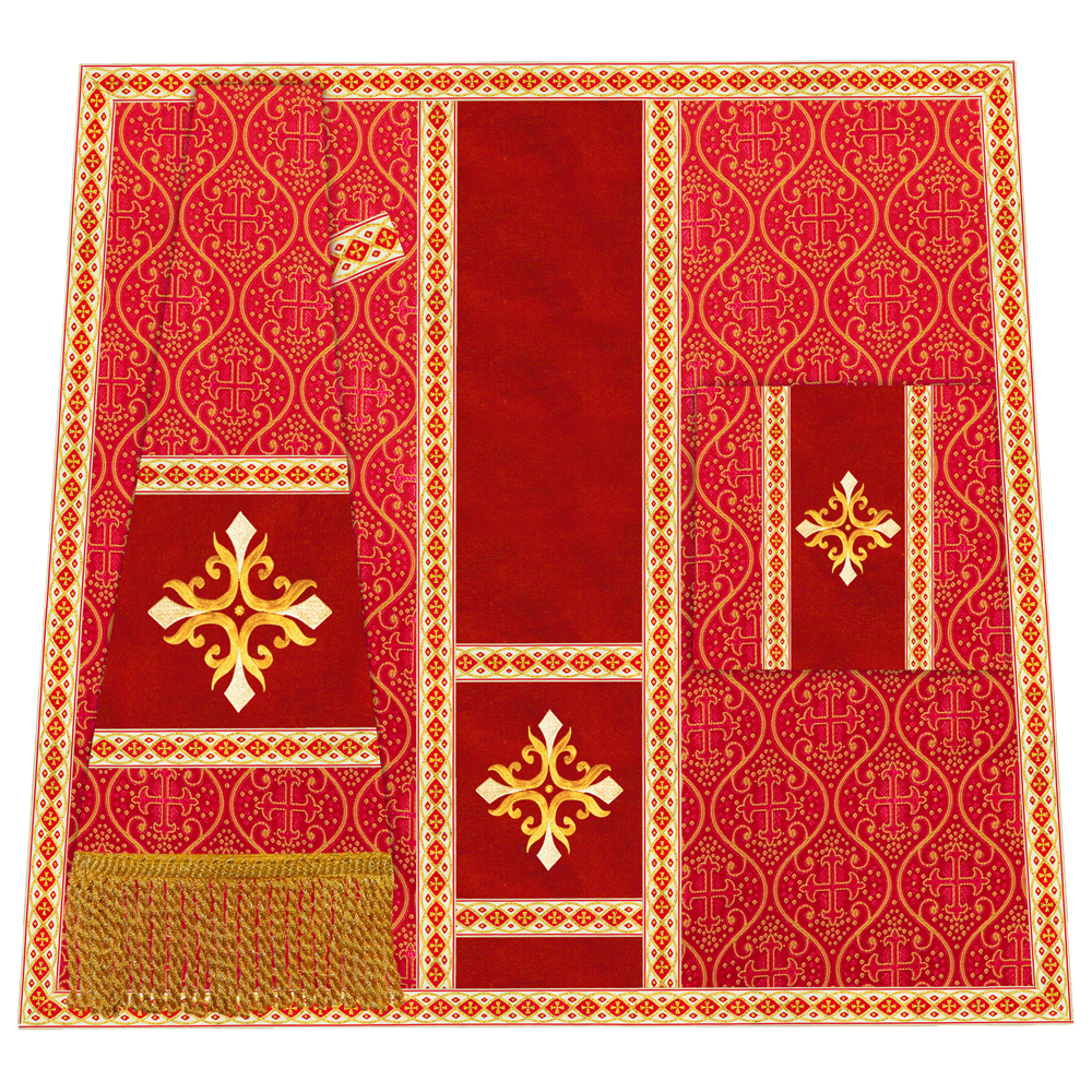 Liturgical Mass set with Cross