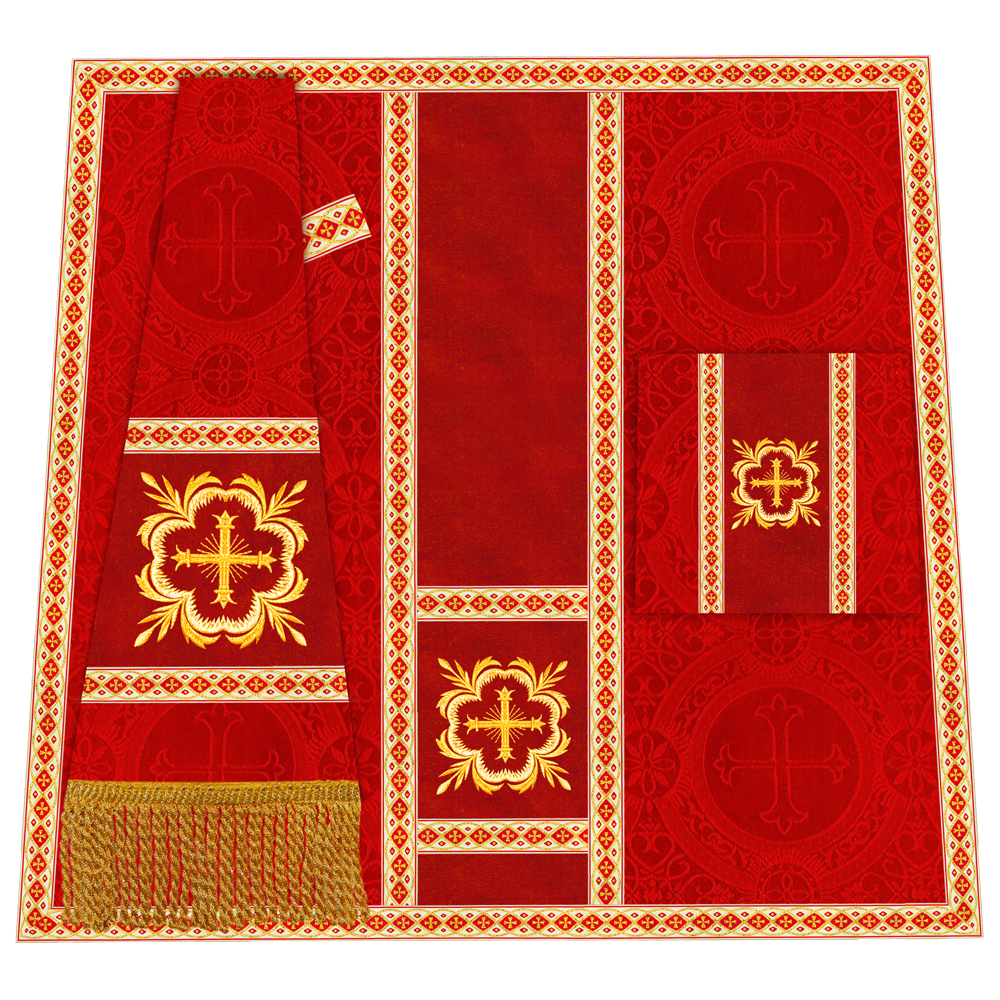 Liturgical Mass set with Cross